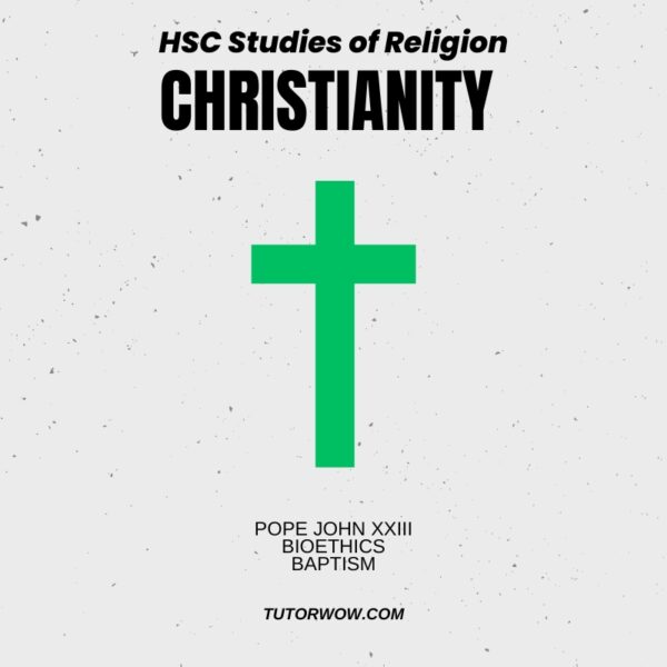 99 ATAR HSC Studies of Religion - Christianity
