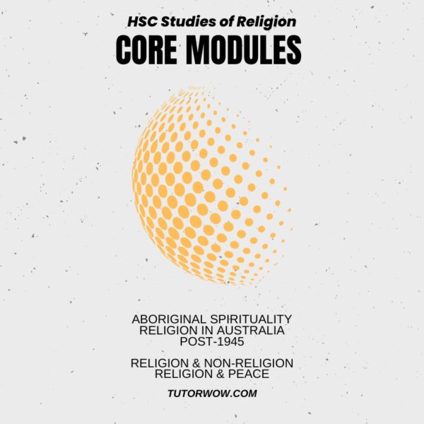 99 ATAR HSC Studies of Religion - Core Topics